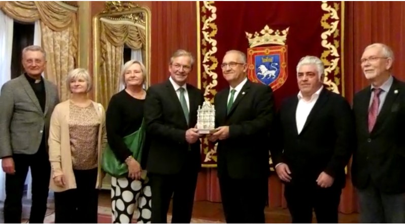Empfang beim Bürgermeister in Pamplona