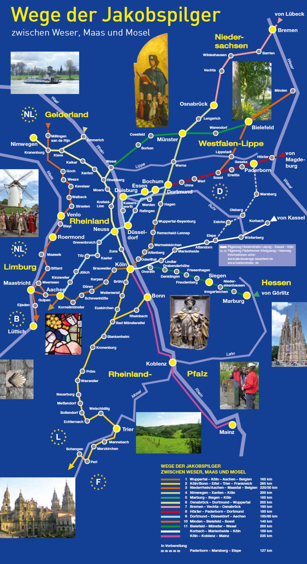 Pilgern in der Region - Freundeskreis der Jakobuspilger Paderborn