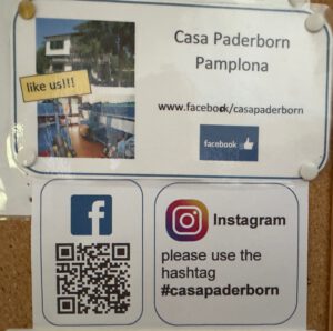 Soziale Netzwerke Hinweis für die Casa